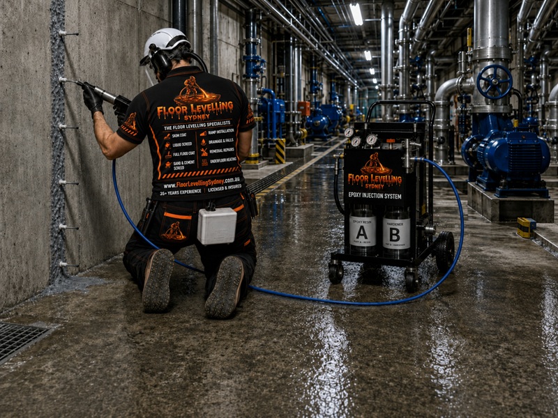 Home 18 Concrete Crack Repair - Service Box - Floor Levelling Sydney