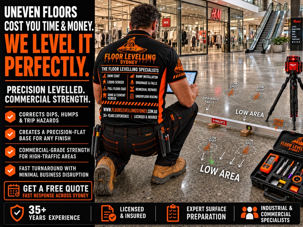 Free Concrete Cancer Inspection 3 Floor Levelling Sydney - Free Quotes