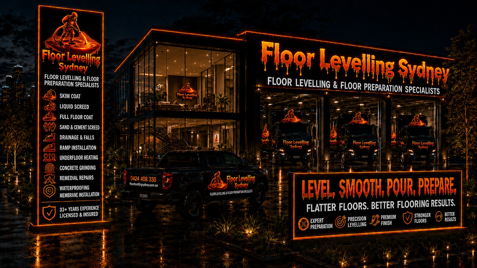 Contact Us 4 Floor Levelling Sydney - Location