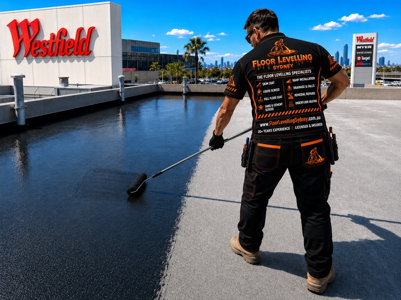 Home 13 Waterproofing Membrane Installation Sydney - Service Box - Floor Levelling Sydney