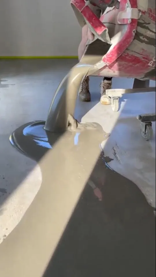 Flawless Ardex Skim Coat - Floor Levelling Sydney provided a 2mm skim coat on a concrete subfloor over…