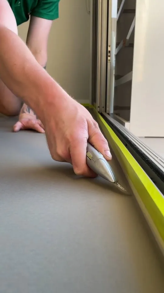 Flawless Ardex Skim Coat - Floor Levelling Sydney provided a 2mm skim coat on top of plywood on…