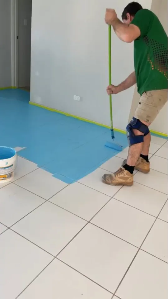 Flawless Ardex Skim Coat - Floor Levelling Sydney provided a 2mm skim coat on top of tiles on…