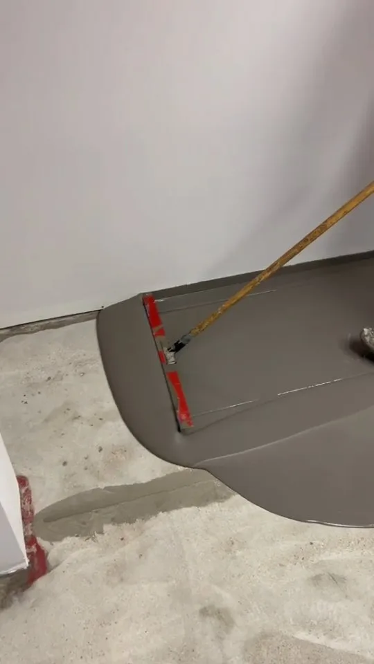 Flawless Ardex Skim Coat - Floor Levelling Sydney provided a 4mm skim coat on a concrete subfloor over…